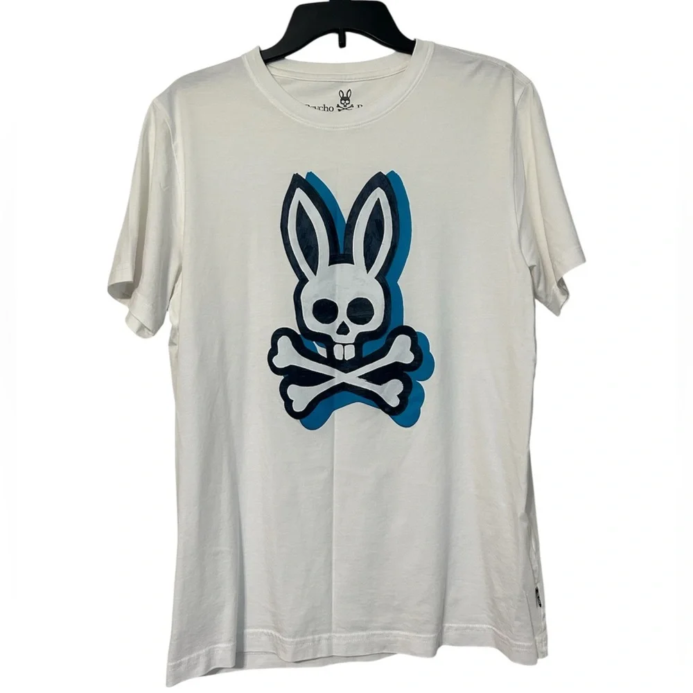 Men’s Psycho Bunny Graphic Tee—size “5” medium - Picture 2 of 7